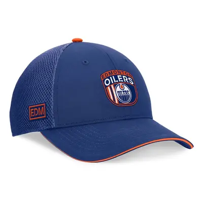 Edmonton Oilers čepice baseballová kšiltovka 2024 Draft NHL On Stage Trucker Adjustable Hat