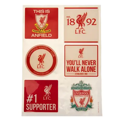 FC Liverpool samolepky Car Decal Set