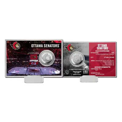 Ottawa Senators sběratelská mince History Silver Coin Card Limited Edition od 5000