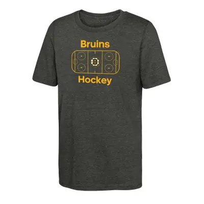 Boston Bruins dětské tričko Goal Tender Ss Triblend