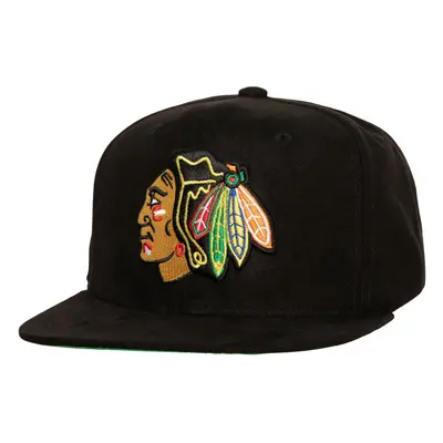 Chicago Blackhawks čepice flat kšiltovka Sweet Suede Snapback