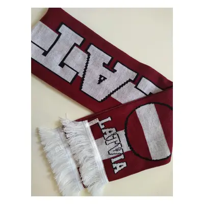 Hokejové reprezentace zimní šála Latvia knitted