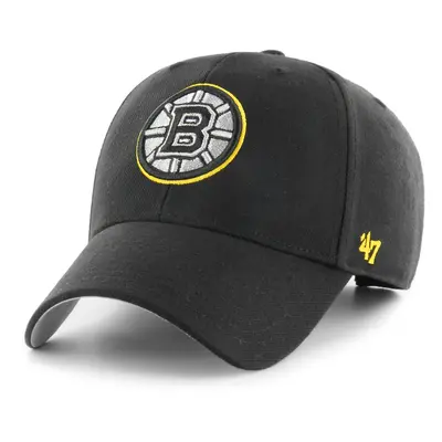 Boston Bruins čepice baseballová kšiltovka Metallic Snap 47 MVP NHL black