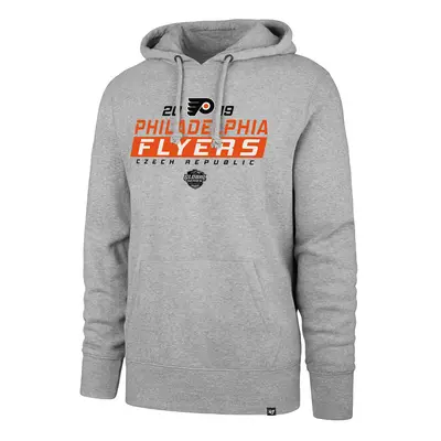 Philadelphia Flyers pánská mikina s kapucí 47 Brand Headline Hood NHL grey GS19