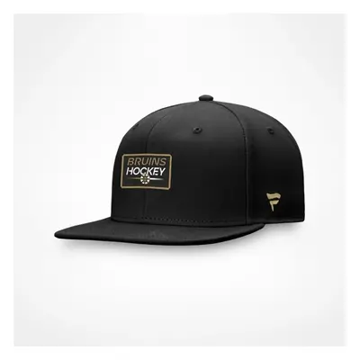 Boston Bruins čepice flat kšiltovka Authentic Pro Prime Flat Brim Snapback black