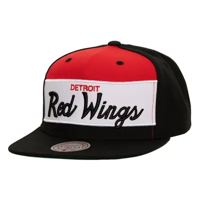 Detroit Red Wings čepice flat kšiltovka Retro Sport Snapback Vintage