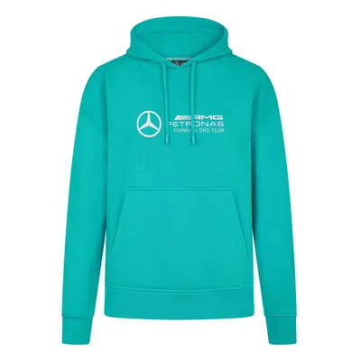 Mercedes AMG Petronas dámská mikina s kapucí green F1 Team 2024