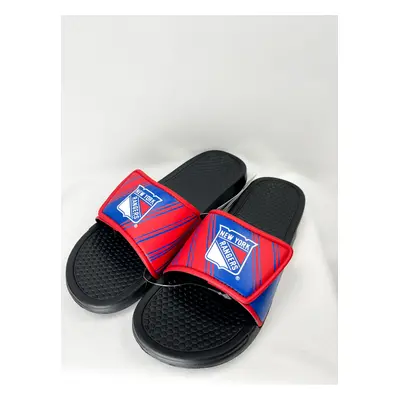 New York Rangers pánské pantofle Legacy Velcro Sport Slide Slipper