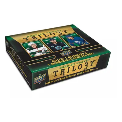 NHL boxy hokejové karty NHL 2022-23 Upper Deck Trilogy Hobby Box