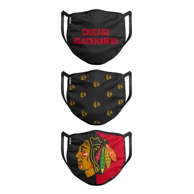 Chicago Blackhawks roušky Foco set of 3 pieces EU