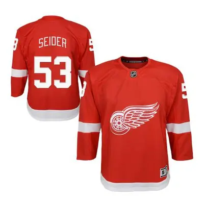 Detroit Red Wings dětský hokejový dres Moritz Seider Premier Home