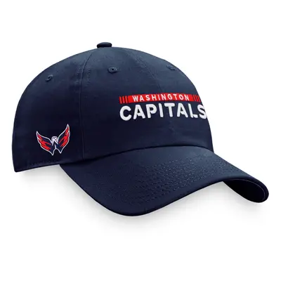 Washington Capitals čepice baseballová kšiltovka Unstr Adj Athletic Navy