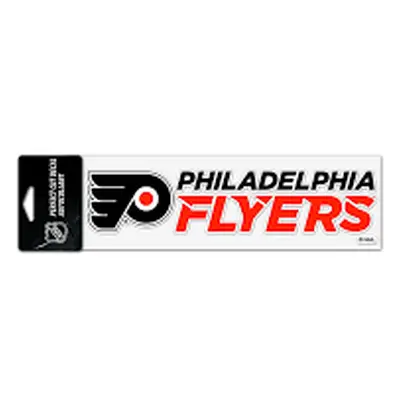 Philadelphia Flyers samolepka logo text decal