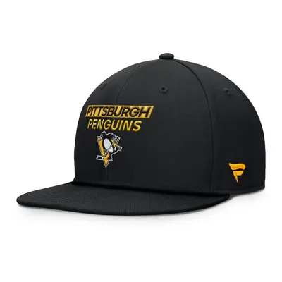 Pittsburgh Penguins čepice flat kšiltovka AP Rink Prime Structured Mid Crown Adj. Squarevisor Sn