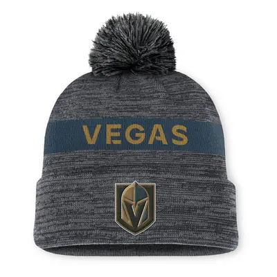 Vegas Golden Knights zimní čepice Authentic Pro Rink Beanie Cuff With POM