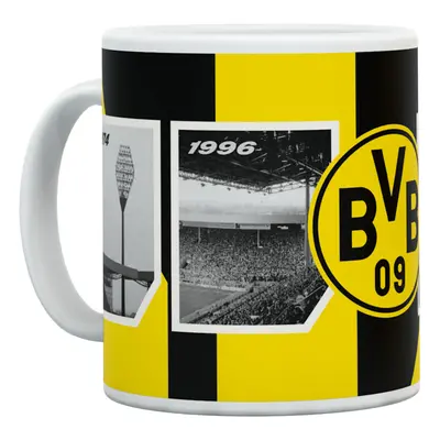 Borussia Dortmund hrníček Stadium retro