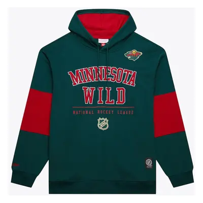 Minnesota Wild pánská mikina s kapucí Retro Fleece Current Logo