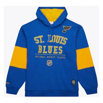 St. Louis Blues pánská mikina s kapucí Retro Fleece Current Logo