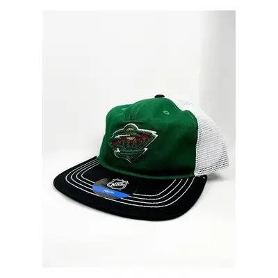 Minnesota Wild dětská čepice flat kšiltovka Striped Meshback Flabrim