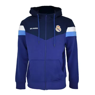 Real Madrid dětská mikina s kapucí No13 Zip navy