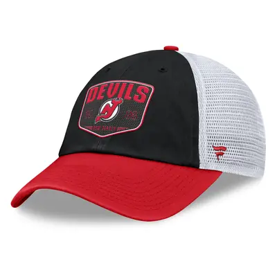 New Jersey Devils čepice baseballová kšiltovka A/CAP Structured Adjustable Meshback