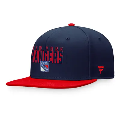 New York Rangers čepice flat kšiltovka Fundamental Color Blocked Snapback