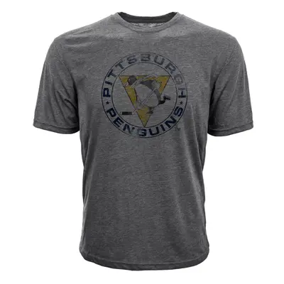 Pittsburgh Penguins pánské tričko grey Retro Tee