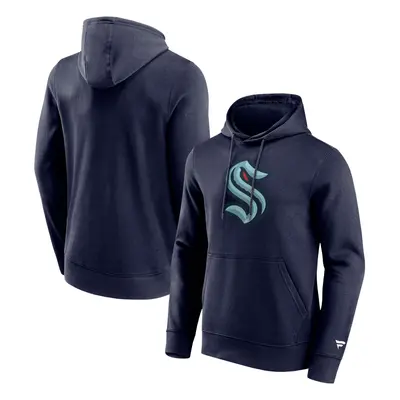 Seattle Kraken pánská mikina s kapucí Logo Graphic Hoodie Maritime Blue