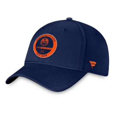 Edmonton Oilers čepice baseballová kšiltovka Authentic Pro Training Flex navy