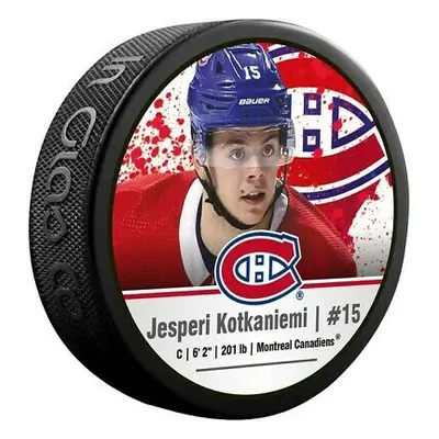 Montreal Canadiens puk souvenir hockey puck Jesperi Kotkaniemi #15