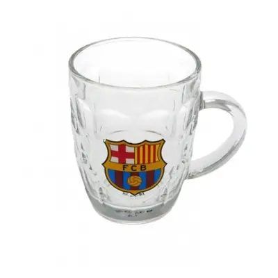 FC Barcelona krýgl pivní sklenice glass logo