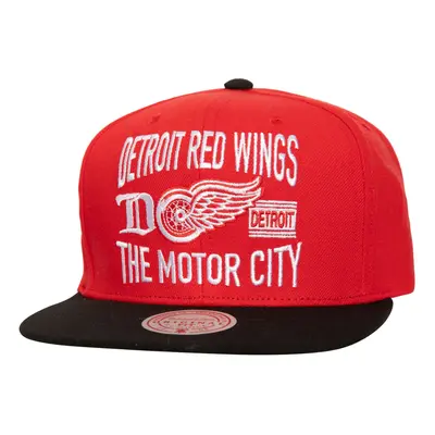 Detroit Red Wings čepice flat kšiltovka City Love Snapback Vintage