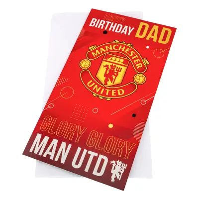 Manchester United narozeninové přání Dad Birthday Card