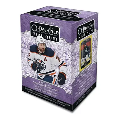 NHL boxy hokejové karty NHL 2022-23 Upper Deck O-Pee-Chee Platinum Blaster Box