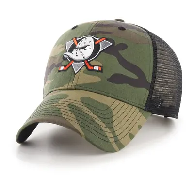 Anaheim Ducks čepice baseballová kšiltovka Camo Branson 47 MVP Camo