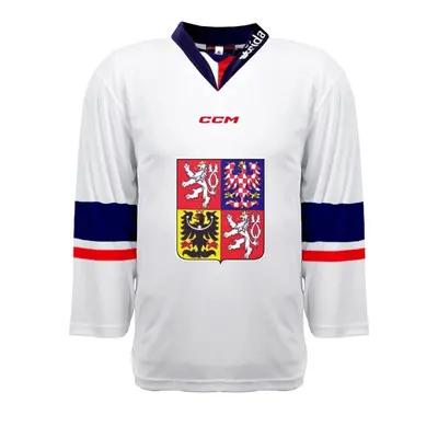 Hokejové reprezentace hokejový dres Czech Republic 2023/24 CCM Fandres replica white