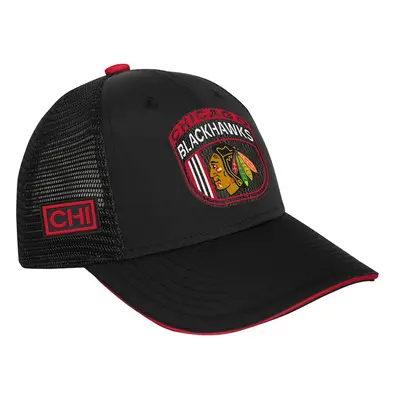 Chicago Blackhawks dětská čepice baseballová kšiltovka 2024 Draft NHL On Stage Trucker Adjustabl