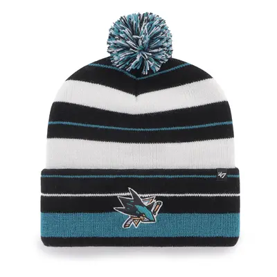 San Jose Sharks zimní čepice Power Line 47 CUFF KNIT Black