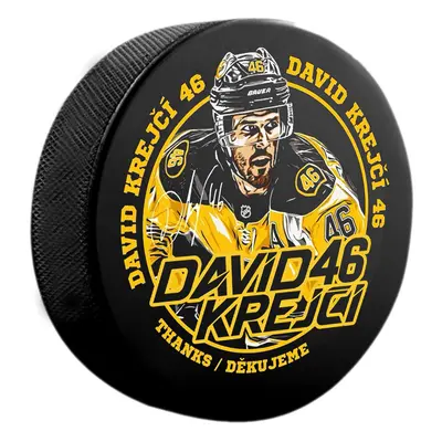 Boston Bruins puk David Krejčí #46 Exclusive Collection