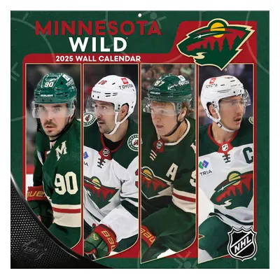 Minnesota Wild kalendář 2025 Wall Calendar