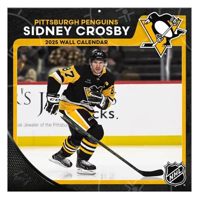 Pittsburgh Penguins kalendář Sidney Crosby #87 2025 Wall Calendar