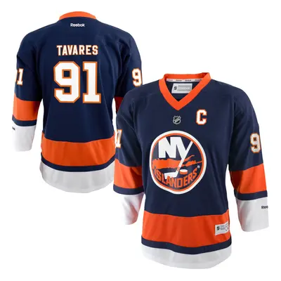 New York Islanders dětský hokejový dres blue #91 John Tavares Reebok Replica Home