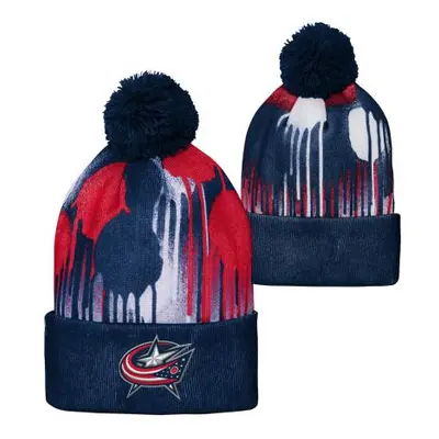 Columbus Blue Jackets dětská zimní čepice Paint Splatter Cuffed