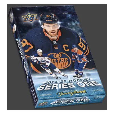 NHL boxy hokejové karty NHL 2024-25 Upper Deck Series 1 Hobby Box