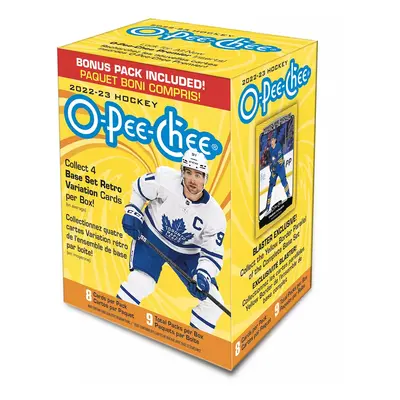 NHL boxy hokejové karty NHL 2022-23 Upper Deck O-Pee-Chee Blaster Box