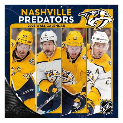 Nashville Predators kalendář 2025 Wall Calendar