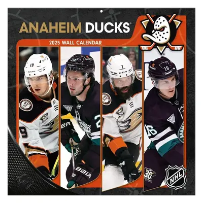 Anaheim Ducks kalendář 2025 Wall Calendar