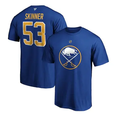 Buffalo Sabres pánské tričko Jeff Skinner #53 Stack Logo Name & Number