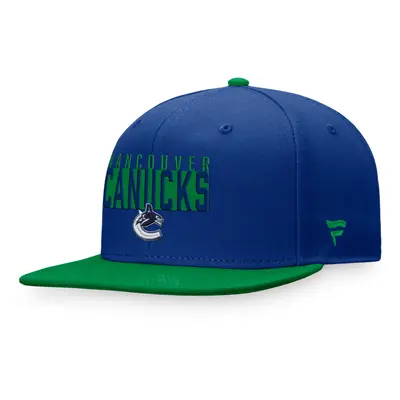 Vancouver Canucks čepice flat kšiltovka Fundamental Color Blocked Snapback