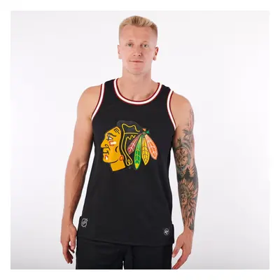 Chicago Blackhawks pánské tílko ’47 Grafton Tank black